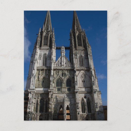 Regensburg Cathedral Briefkaart (Voorkant)