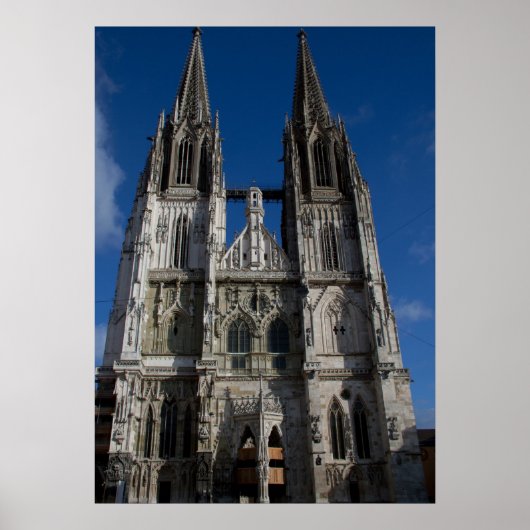 Regensburg Cathedral Poster (Voorkant)