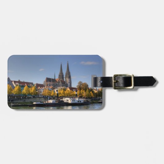 Regensburg, Duitsland Bagagelabel (Voorkant horizontaal)