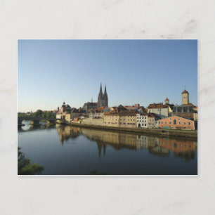 Regensburg, Duitsland Briefkaart
