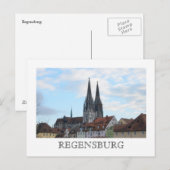 Regensburg, Duitsland Briefkaart (Voorkant / Achterkant)