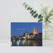 Regensburg, Duitsland Briefkaart (Staand voorkant)