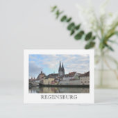 Regensburg, Duitsland Briefkaart (Staand voorkant)