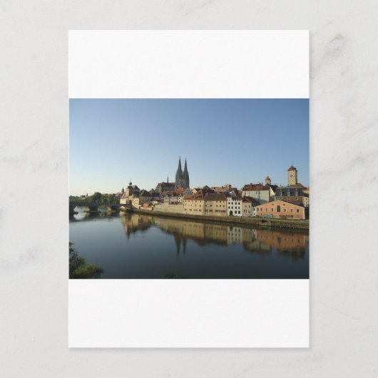Regensburg, Duitsland Briefkaart (Voorkant)