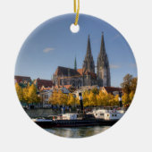 Regensburg, Duitsland Keramisch Ornament (Voorkant)
