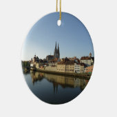 Regensburg, Duitsland Keramisch Ornament (Rechts)