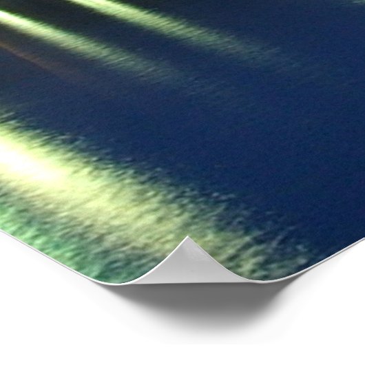 Regensburg, Duitsland landschap 's nachts Poster (Hoek)