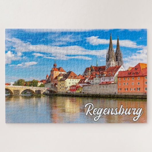 Regensburg, Duitsland Legpuzzel (Horizontaal)