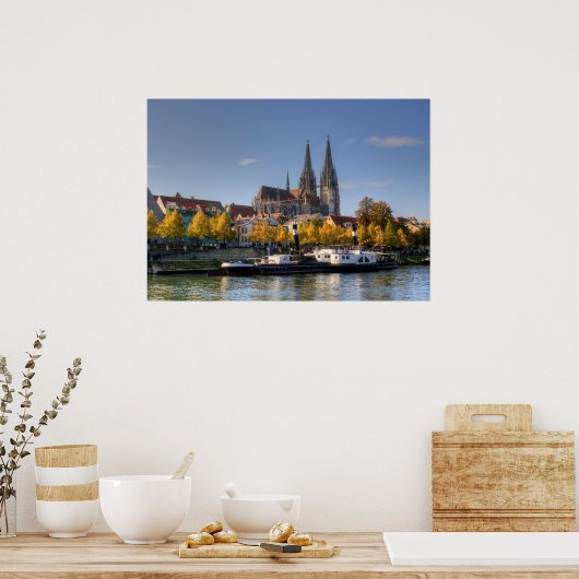 Regensburg, Duitsland Poster (Keuken)