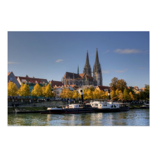 Regensburg, Duitsland Poster (Voorkant)