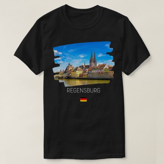 Regensburg Germany  T-shirt (Design voorkant)