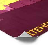 Regensburg Germany Vintage Travel Poster (Hoek)