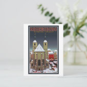 Regensburg Neupfarrplatz Christkindlmarkt Briefkaart (Staand voorkant)