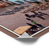 Regensburg - Neupfarrplatz Poster (Hoek)