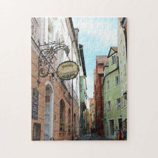 Regensburg Oost-Beieren. Legpuzzel (Verticaal)
