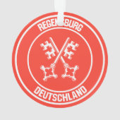 Regensburg Round Emblem Ornament (achterkant)
