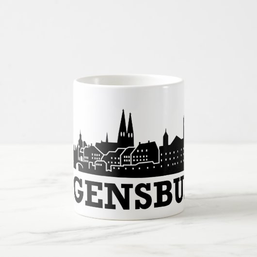 Regensburg Skyline Koffiemok (Center)