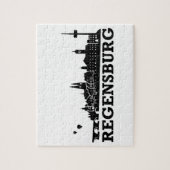 Regensburg Skyline Legpuzzel (Verticaal)