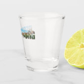Regensburg tekst shot glas (Rechts)