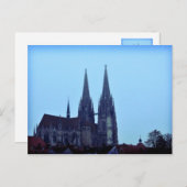 Regensburger Dom, Duitsland Briefkaart (Voorkant / Achterkant)