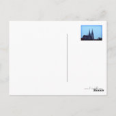 Regensburger Dom, Duitsland Briefkaart (Achterkant)