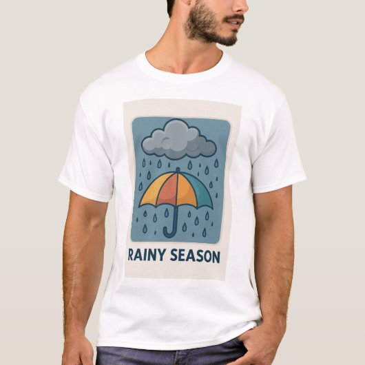Regenseizoen T-shirt (Voorkant)