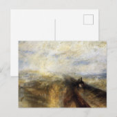 Regenstoom en snelheid door JMW Turner Briefkaart (Voorkant / Achterkant)