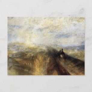Regenstoom en snelheid door JMW Turner Briefkaart