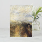 Regenstoom en snelheid door JMW Turner Kaart (Staand voorkant)