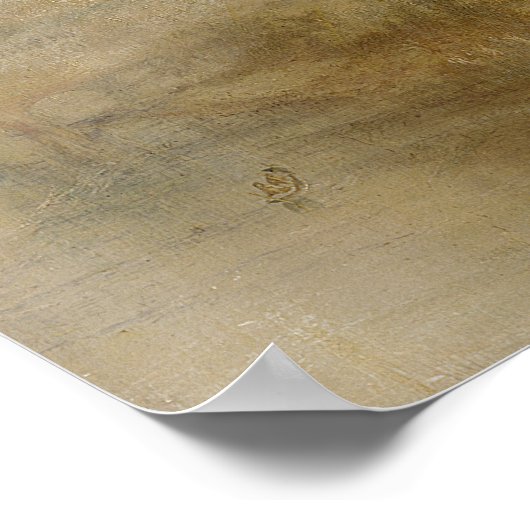 Regenstoom en snelheid poster (Hoek)