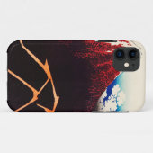 Regenstorm onder de top door Katsushika Hokusai Case-Mate iPhone Case (Achterkant (horizontaal))