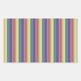 Regenstrips met mouwen rechthoekige sticker