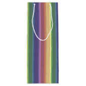 Regenstrips met mouwen wijn cadeautas (Achterkant)