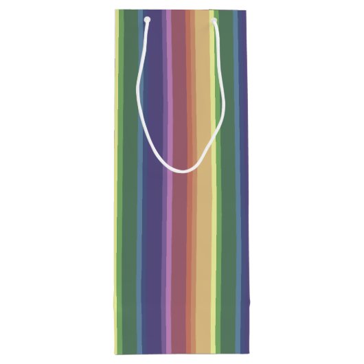 Regenstrips met mouwen wijn cadeautas (Achterkant)