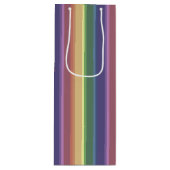 Regenstrips met mouwen wijn cadeautas (Voorkant)