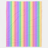 Regenstrips voor deegwaren fleece deken (Voorkant)