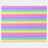 Regenstrips voor deegwaren fleece deken (Voorkant (Horizontaal))