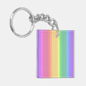 Regenstrips voor deegwaren sleutelhanger (Voorkant Links)