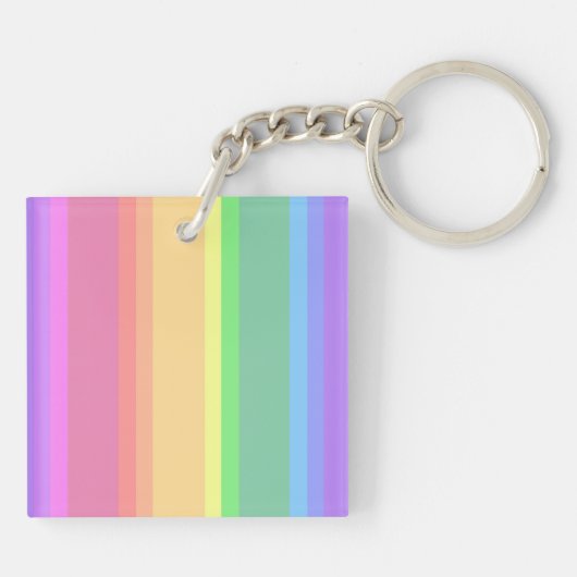 Regenstrips voor deegwaren sleutelhanger (Achterkant)