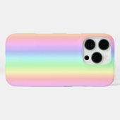 Regenstrips voor pasteelregenboog - patroon Case-Mate iPhone case (Achterkant (horizontaal))