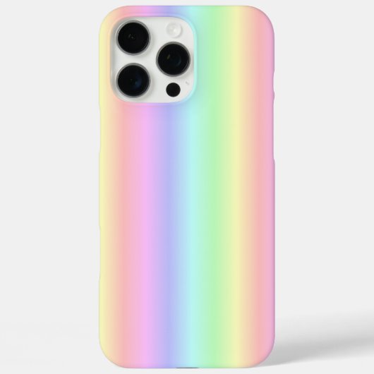 Regenstrips voor pasteelregenboog - patroon Case-Mate iPhone case (Achterkant)