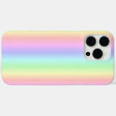 Regenstrips voor pasteelregenboog - patroon Case-Mate iPhone case (Achterkant (horizontaal))