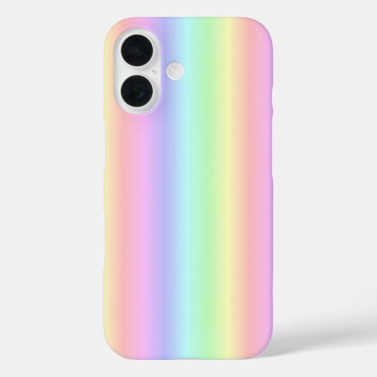 Regenstrips voor pasteelregenboog - patroon Case-Mate iPhone case (Achterkant)