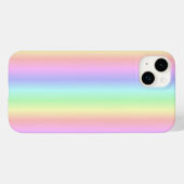 Regenstrips voor pasteelregenboog - patroon Case-Mate iPhone case (Achterkant (horizontaal))