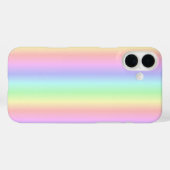 Regenstrips voor pasteelregenboog - patroon Case-Mate iPhone case (Achterkant (horizontaal))