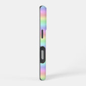 Regenstrips voor pasteelregenboog - patroon iPhone hoesje (Rechterkant)