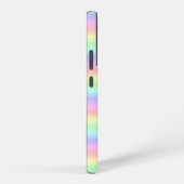 Regenstrips voor pasteelregenboog - patroon samsung galaxy hoesje (Rechterkant)