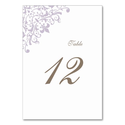 Regent Paarse Fleur de Lis Pattern Wedding Kaart (Voorkant)