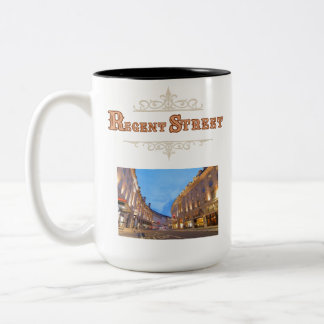 Regent Street 15 oz. Two Tone Mug Tweekleurige Koffiemok