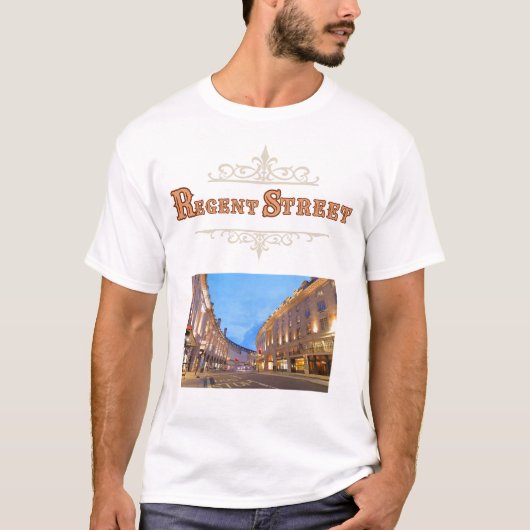 Regent Street heren T-shirt (Voorkant)